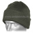 Шапка вязаная Армейская оливковая комбинированная 2-слойная (внешний - п/ш, внутренний - х/б)