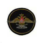Шеврон тканый ГРАУ (кругл. по 210 пр.)