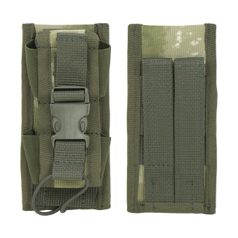 Подсумок под рацию "мох" (A-TACS FG) (с системой крепления "MOLLE")