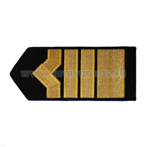 Погоны реч.фл. (жестк., галун) черн.: 14 катег.