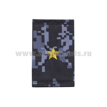 Ф/пог. Росгвардия ВОХР (расцв. "точка") вышит. желт. (майор)