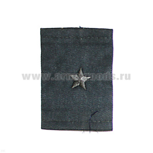 Ф/пог. серые однот. вышит. сер. (майор)