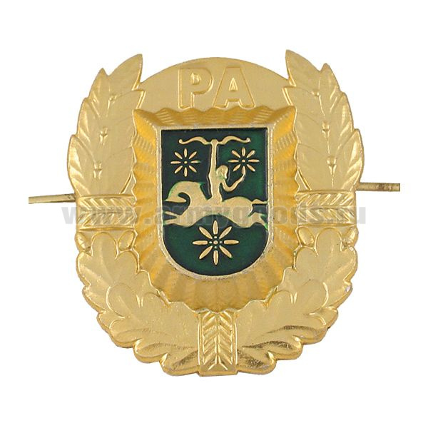Кокарда мет. Республика Абхазия (бол.) зол.