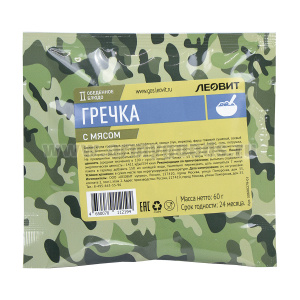 Концентрат пищевой Гречка с мясом (60 г) до 07.2025 и ранее