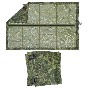 Укладка (карманы прозрачные) "русская цифра" на молнии малая (53x75 см)