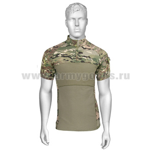 Рубашка поло тактическая "Комбат" кор/рук Мультикам