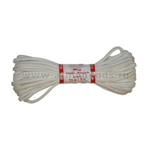 Шнур хозяйственный белый 10 м А-005