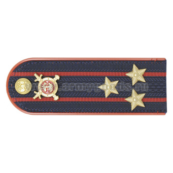 Погоны Полиции (ОВД) на китель, укомплектованные мет. фурнитурой (полковник) пластик