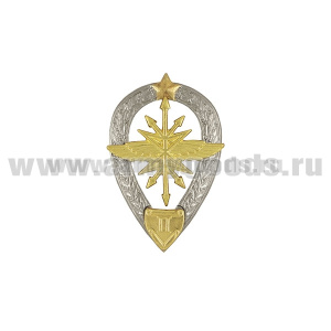 Значок мет. Специалист связи (уровень 2) квалификационный знак МО РФ
