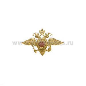 Эмбл. на тулью мет. МВД бол.
