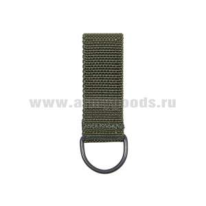 Шлевка (с п/кольцом) для ремня МО тесьма (ТУ 858-6259-2013) хаки