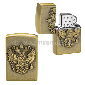 Зажигалка газовая кремниевая (в подарочной коробке) Орел РФ