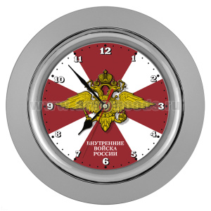 Часы настенные в пластмассовом корпусе (ВВ)