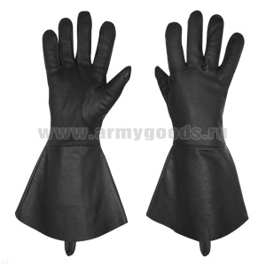 Перчатки кожаные КРАГИ зимние (на флисе)