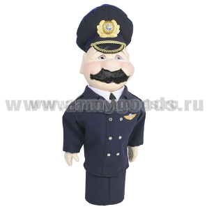 Кукла под бутылку (высота 52 см) Гражданская авиация