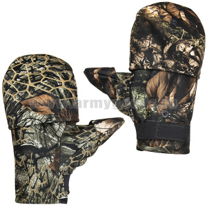 Рукавицы-перчатки с обрез. пальцами (материал - виндблок) кмф в асс-те