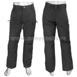 Брюки тактические Урбан (35% хлопок, 65% полиэстер) черные