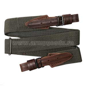 Ремень оружейный Рысь (нейлон; нескользящий слой на 1 стороне; регулируемый) хаки