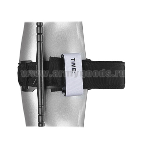 Жгут-турникет кровоостанавливающий черный (с пластмассовым рычагом)