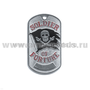 Жетон (нерж. ст., эмал.) Soldier of fortune