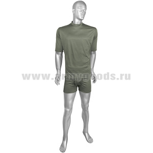 Белье ВКБО (термобелье)  влагоотводящее оливковое (футболка и трусы) 100 % Polartec