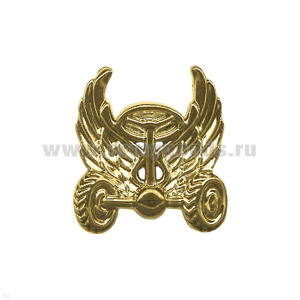 Эмбл. петл. пласт. Автомоб. войска нов/обр зол.