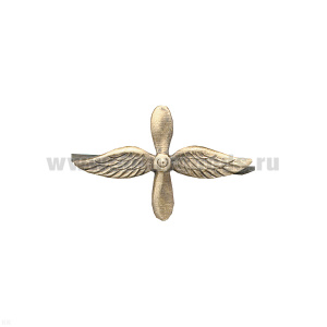 Значок мет. Эмблема петличная ВВС (30-х гг СССР) лат.