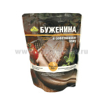Консервы обеденные Буженина из свинины в собственном соку (250 г) (готовое блюдо в фольге)