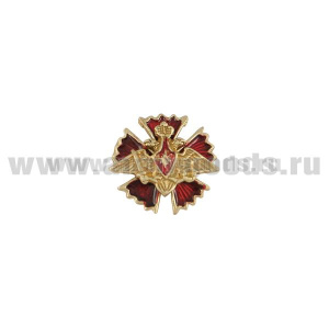 Значок мет. Орел РА на гвоздике ГРУ (мал., на пимсе)