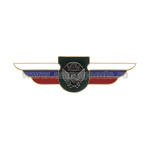 Значок мет. Должностной знак командира отдельного батальона и ему равной воинской части (ЖДВ)