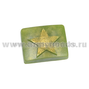 Мыло ручной работы Бляха звезда СА