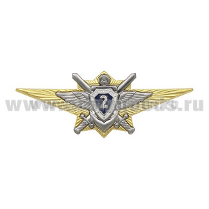 Значок мет. Классность офиц. ВС РФ 2 класс нов/обр