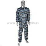 Костюм лет. АНА Ночь 91 М (на пуг) камыш серый р-ры с 42 по 60
