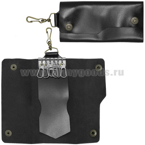 Ключница большая (кожа) закрытая на 6 ключей