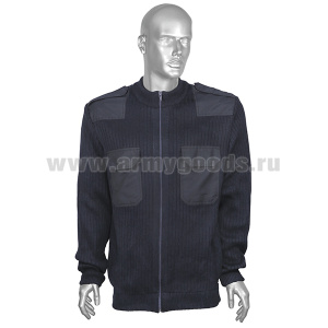 Свитер п/ш форменный Полиция (на молнии)