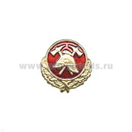 Значок мет. Пожарный (мал. на пимсе) красн.