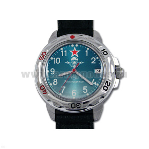 Часы наручные механич. "Командирские" (без автоподзавода) Дизайн циферблата может несколько отличаться от представленного на фото