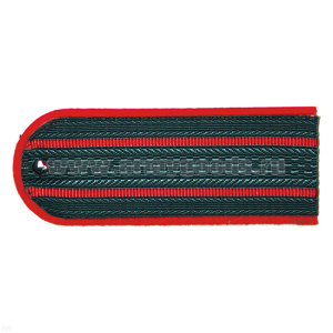 Погоны сер. (красн. кант) 2 красн. пр. (МВД)