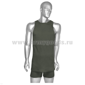 Белье летнее х/б оливковое (майка и трусы)