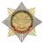 Значок мет. Орден-звезда Служба военных сообщений