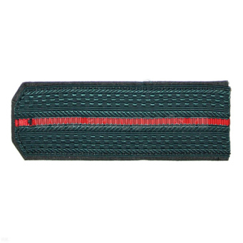 Погоны сер. 1 красн. пр. (МВД без канта)