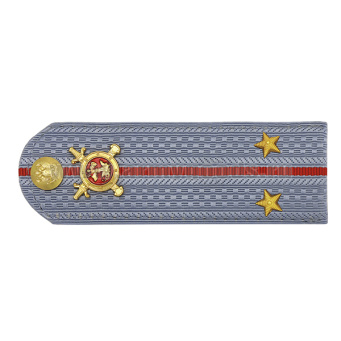 Погоны Полиции (ОВД) на голубую рубашку (без канта), укомпл. мет. фурнитурой (лейтенант) пластик