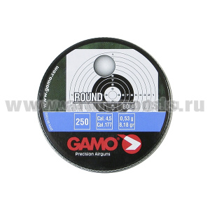 Пули шарик Gamo Round 4,5 мм (250 шт.)