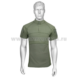 Рубашка поло тактическая "Комбат" кор/рук Оликовая