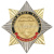 Значок мет. Орден-звезда Дорожные войска