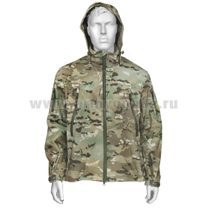 Кртк тактическая АНА "Якутск" (софтшелл, утепл флисом) "мультикам"