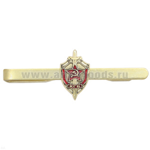 Зажим для галстука мет. КГБ (щит и меч)