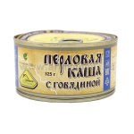 Консервы мясорастительные Каша перловая с говядиной (325 г) до 05.2026 и ранее