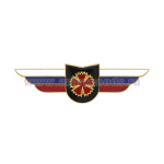 Значок мет. Должностной знак командира учебной воинской части и другого воинского формирования (развед. воинских формирований, соединений и воинских частей специального назначения) (№91)