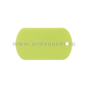 Жетон (пластик) пустой (светящийся в темноте)